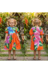 Hand Painted Rayon Kids Dress Hand Painted Rayon Kids Dress